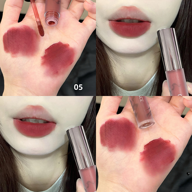 Lip Tint Korean - أحمر شفاه سائل مخملي غير لامع