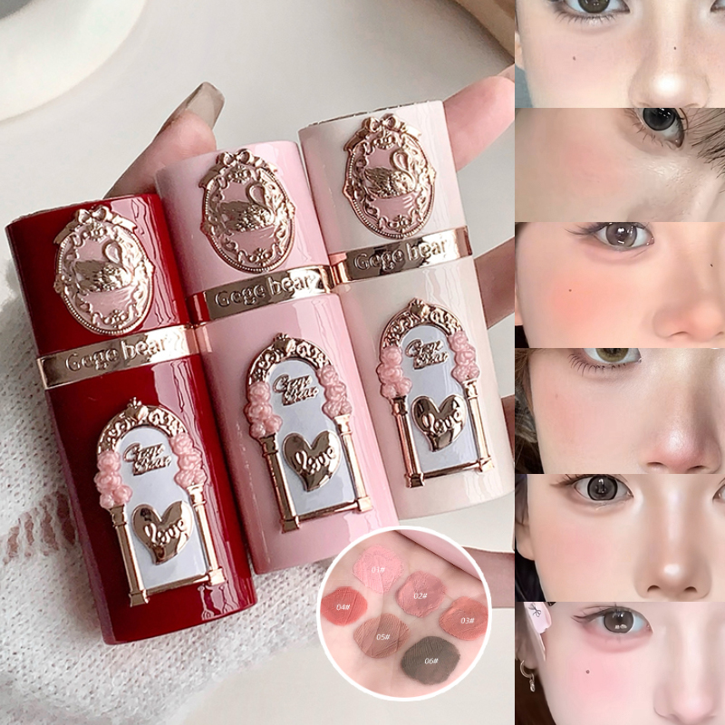 قلم أحمر خدود كريمي مطفي من GE - مراجعة Lip Tint Korean وسعره