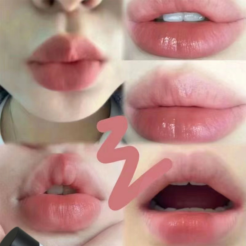 1 قطعة ملمع شفاه مخملي أحمر ور - مراجعة Lip Tint Korean وسعره