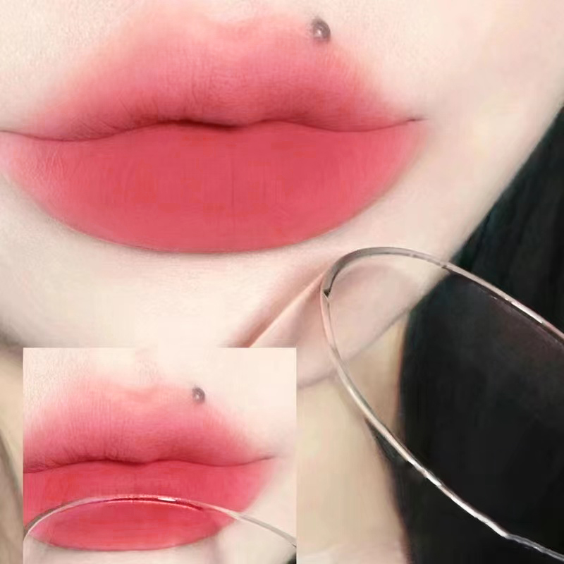 1 قطعة ملمع شفاه مخملي أحمر ور - مراجعة Lip Tint Korean وسعره