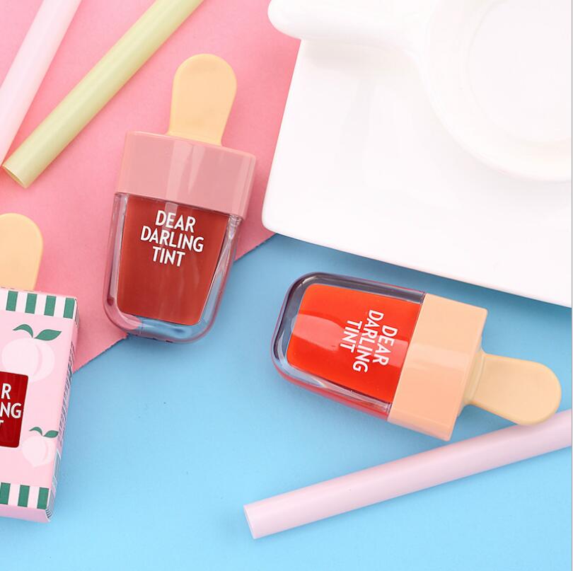جميل الآيس كريم شكل ملمع الشفا - مراجعة Lip Tint Korean وسعره
