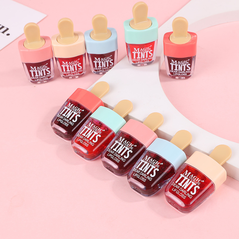 12 قطعة كوريا الفاكهة الشفاه ت - مراجعة Lip Tint Korean وسعره